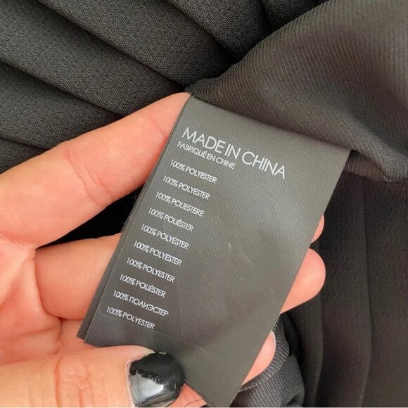 Club Monaco Black Military Style Jacket with Pleats and Gold Buttons size XS - Picture 5 of 7